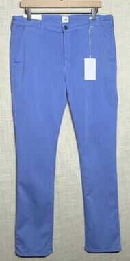 EDWIN Endurance Mason Slim Chino Pants Bering Sea Blue Men's Size 33 NWT
